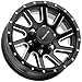 Raceline Wheels Aluminum Trailer Wheels 820 TWISTED Gloss Black Machined, 15X6