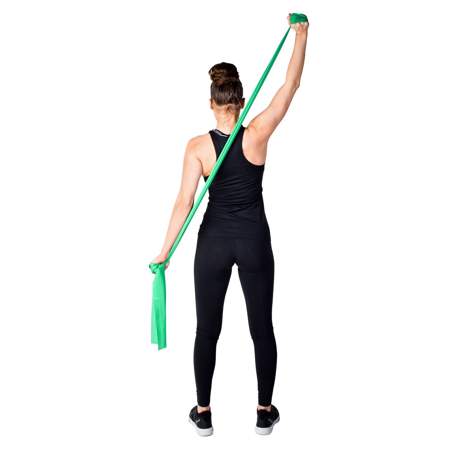 Dittmann? BodyBand Green Strong incl. folleto de ejercicio FTM?, banda de fitness cortada del rollo en la longitud deseada para entrenamiento de fuerza, fisioterapia y estudios de fitness. 25 metros