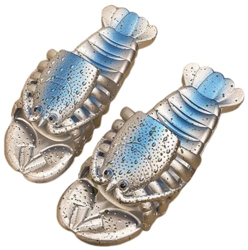 Lobster Flip Flops - Slipper & Slide Pool Beach Shower Shoes Four Seasons Slippers Swimming Pool Bath Shoes