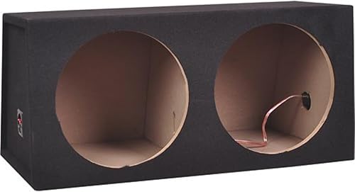 Metra TCBX-212 12" Dual Sealed Car Audio Subwoofer Recinto - Carbón