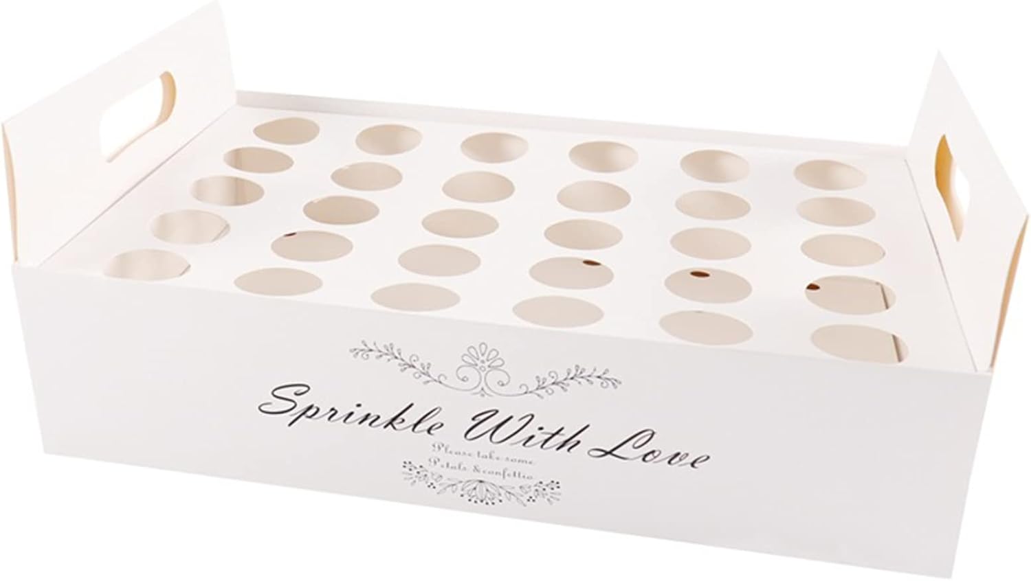 Reheyre Confetti Cone Box Paper Wedding Tray Confetti Cone