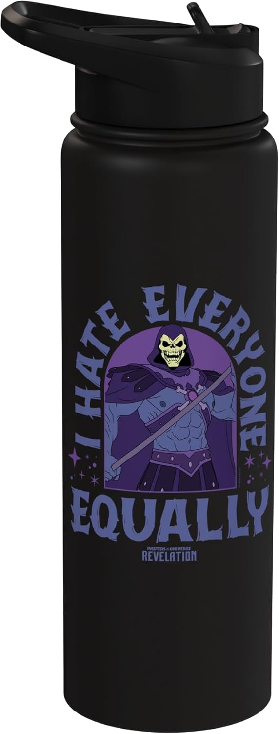 Masters Of The Universe Revelation - Skeleton Hate Everyone Stainless Steel Insulated Water Bottle