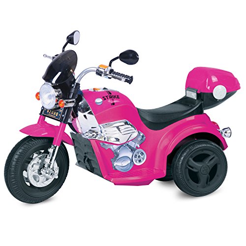 Kid Motorz 6V Motorcycle Ride On, Pink