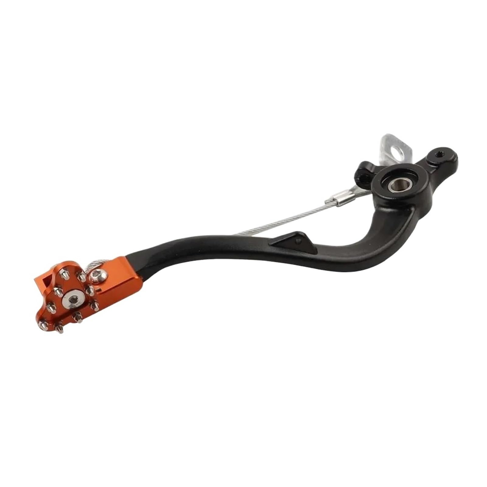 Sgdeydfh Orange(No Spring) For 125-500 Xc Xcf Xcw Sx Sxf Exc Excf Tpi 6D 2017 2024 450 Motorcycle Accessories Rear Brake Pedal Lever(Orange(No Spring))