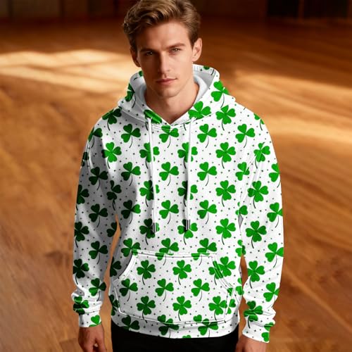 Sudadera con capucha irlandesa para hombre y mujer estilo oversized gym 2