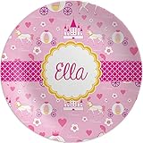 Personalized Princess Carriage Melamine Plate