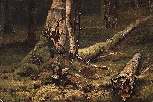 Tableau Ivan Chichkine Tronchi impression d'art mural 60x90cm