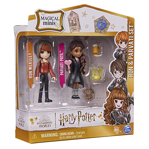 Set de Muñecos Harry Potter Ron Weasley y Parvati Patil miniatura 6