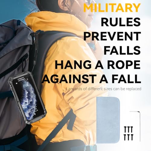 Coque militaire iPhone 17 Air avec écran intégré