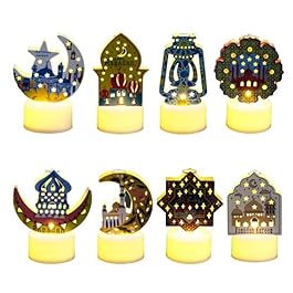 8PCS Mini Ramadan Mubarak...