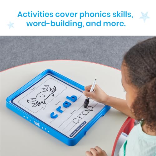 hand2mind Alphabet Word Work Student Set, 42 Lowercase Magnetic Alphabet Letters, Phonics Manipulatives, Dry Erase Activity Tray, Science of Reading Classroom Materials, Preschool Learning Activities - Image 4