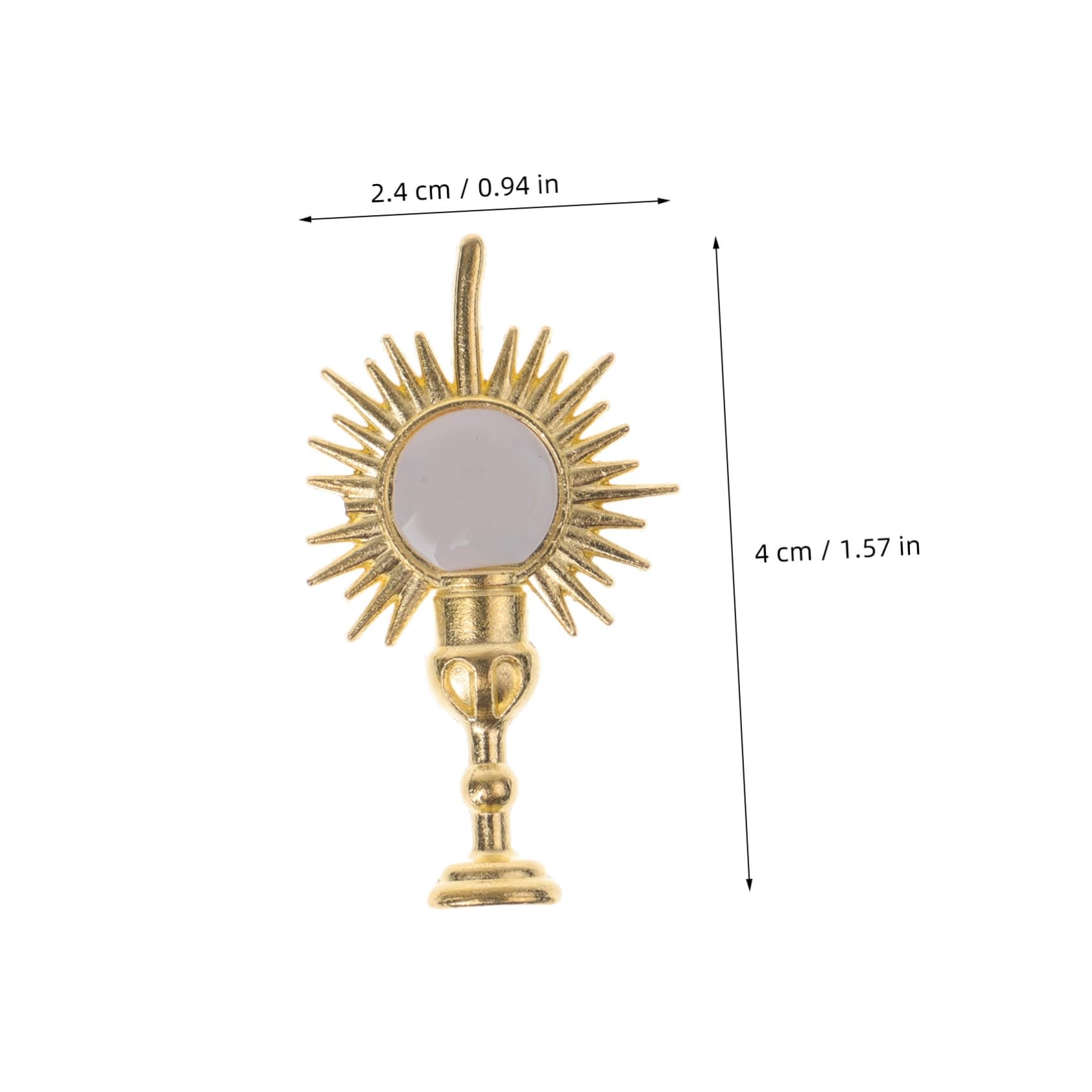 BESPORTBLE 60stücke Teiliges Religiöse Partydekorationen Heiliges Licht Ornamente Für Kirchenfeiern Robustes Design Für Religiöse Anlässe Und Fotorequisiten