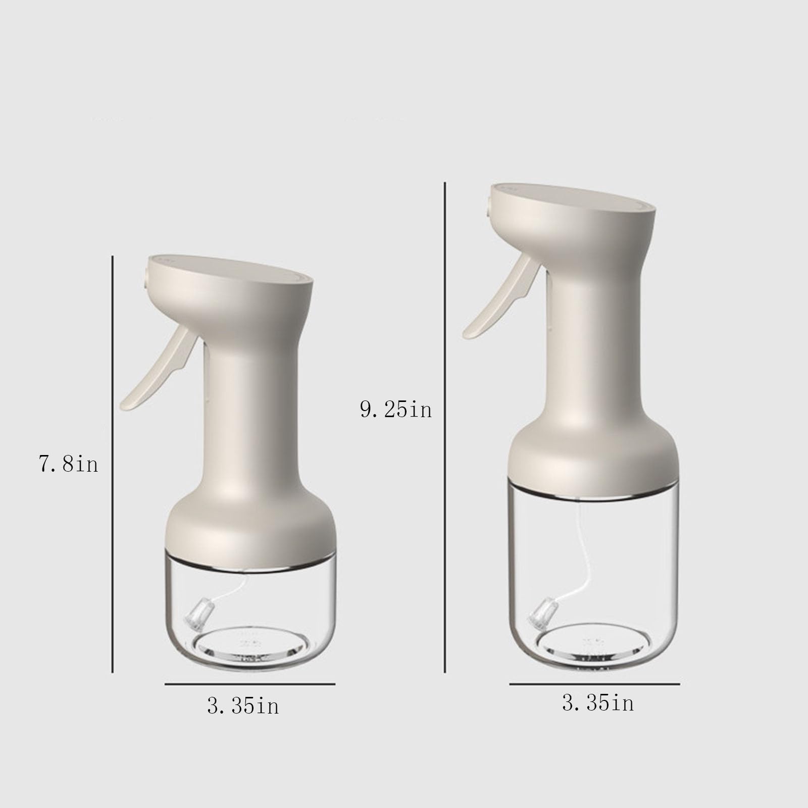 Botella Pulverizadora De Aceite, Botella De Llenado, Puede Rociar Aceite | Botella Pulverizadora, Botella Pulverizadora, Se Puede Llenar Con Aceite.(Yellow280mlx6)