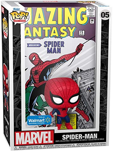 POP Funko Cover ! Marvel : Amazing Spider-Man (Exc), figurine de collection en vinyle 60931 Multicolore