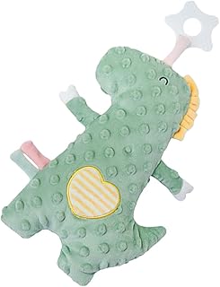 SECFOU Conforto Boneca Brinquedos De Dentição Brinquedos Calmantes Brinquedos Do Bebê Poliéster Verde Mordendo Brinquedo Mordedor Do Bebê Crianças Mordendo Brinquedo Molar Mordedor