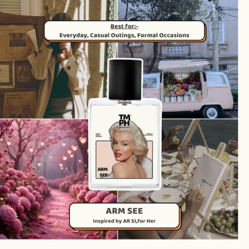 Image of TMPerfumehouse ARM SEE EDP for Women | Fruity, Floral & Long Lasting Perfume Spray | Woody, Vanilla & Aromatic Fragrance | Luxury Gift for Her | TMPH | 50ml