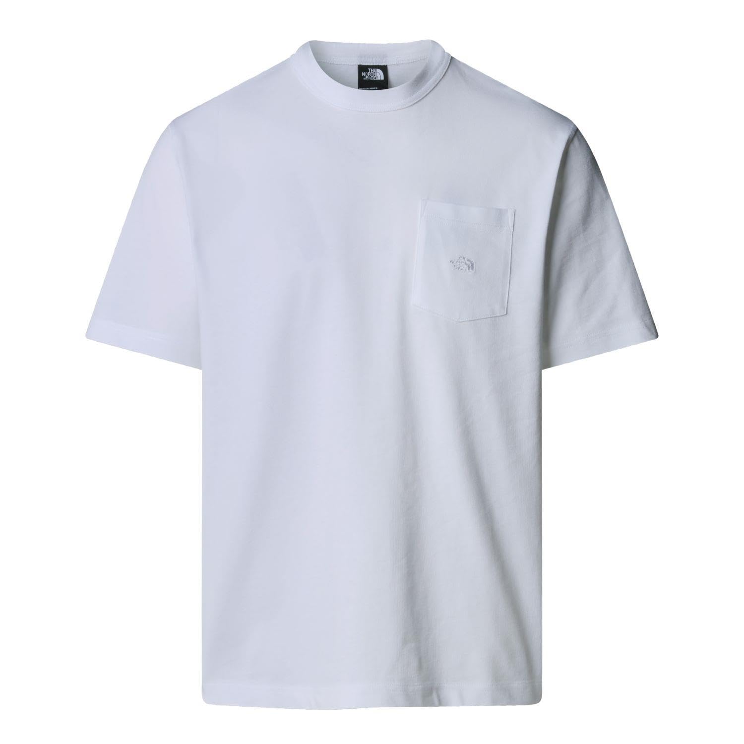The North Face Men's SS Dome Relaxed Pocket T-Shirt TNF White L