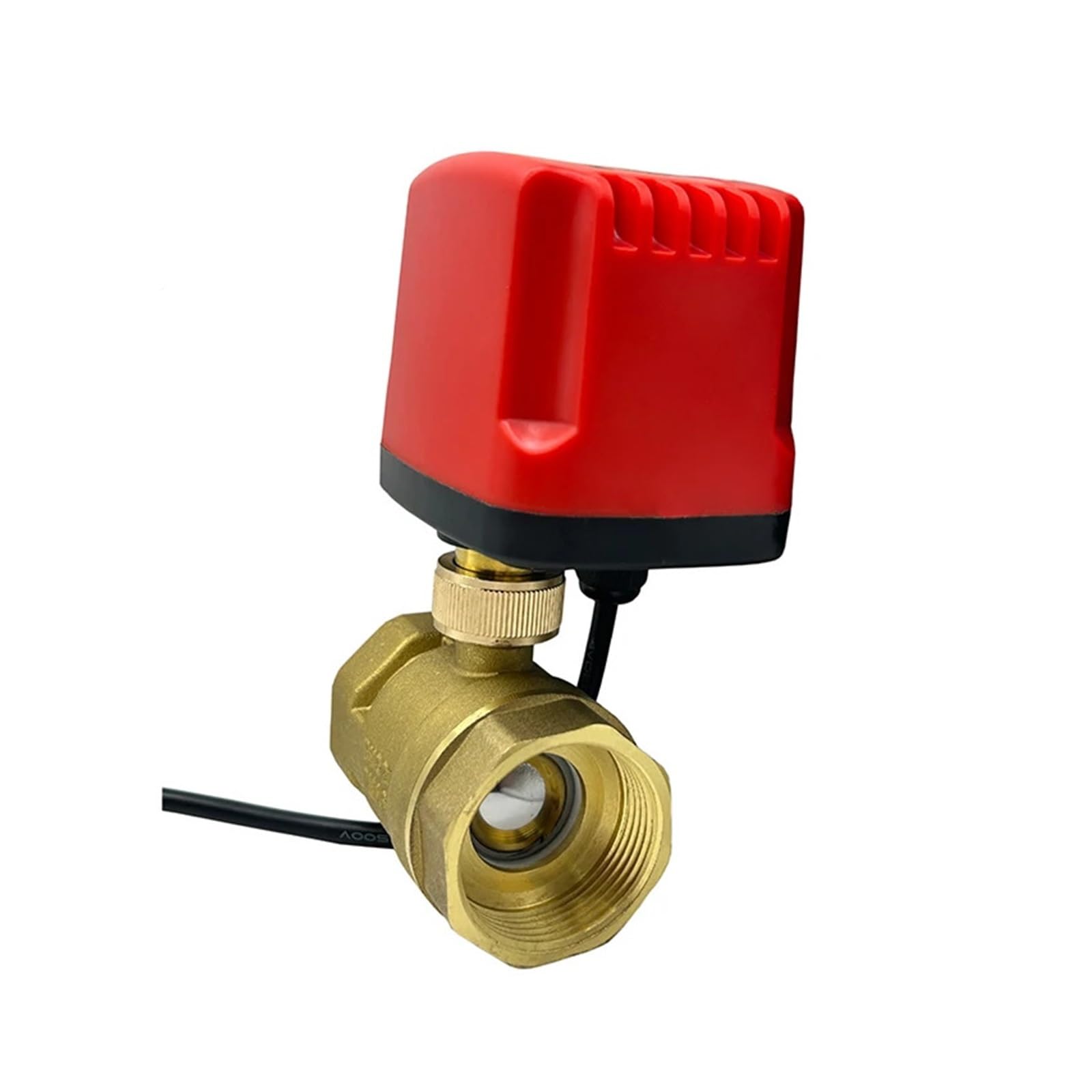 Valvola a Sfera elettrica for Filettatura in Ottone 1/2 "3/4" 1 "2" Valvola a Sfera motorizzata Impermeabile IP65(2",24VDC_CR04)