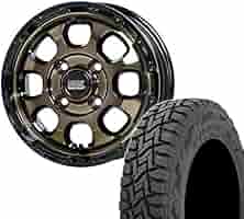 Amazon | MAD CROSS GRACE 14x4.5J 4/100 +45 ブロンズクリア
