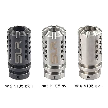 アクセサリー AK Amazon | SAA SLRタイプ AKフラッシュハイダー 刻印入り (14mm逆