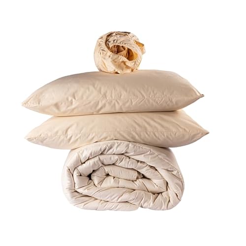 100% Organic Cotton Sateen Sheet Set