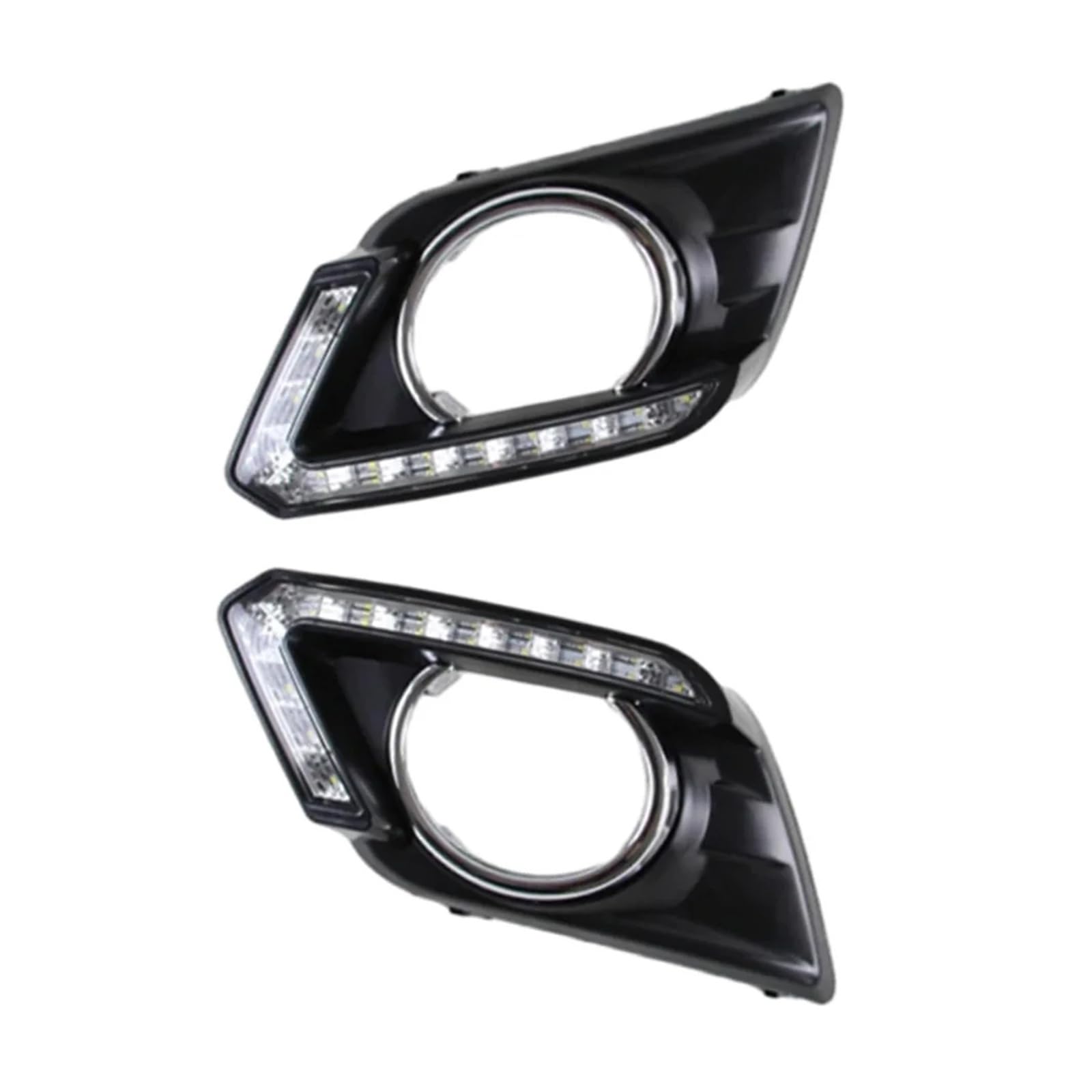 Luz De Giro Retrovisor 1 Juego Luces Circulación Diurna Drl Con Señales Giro LED Coche Auto DRL Faros Antiniebla Para Nissan Para X-trail Para Xtrail Para T32 2014 2015 2016 Luz de Marcador Lateral