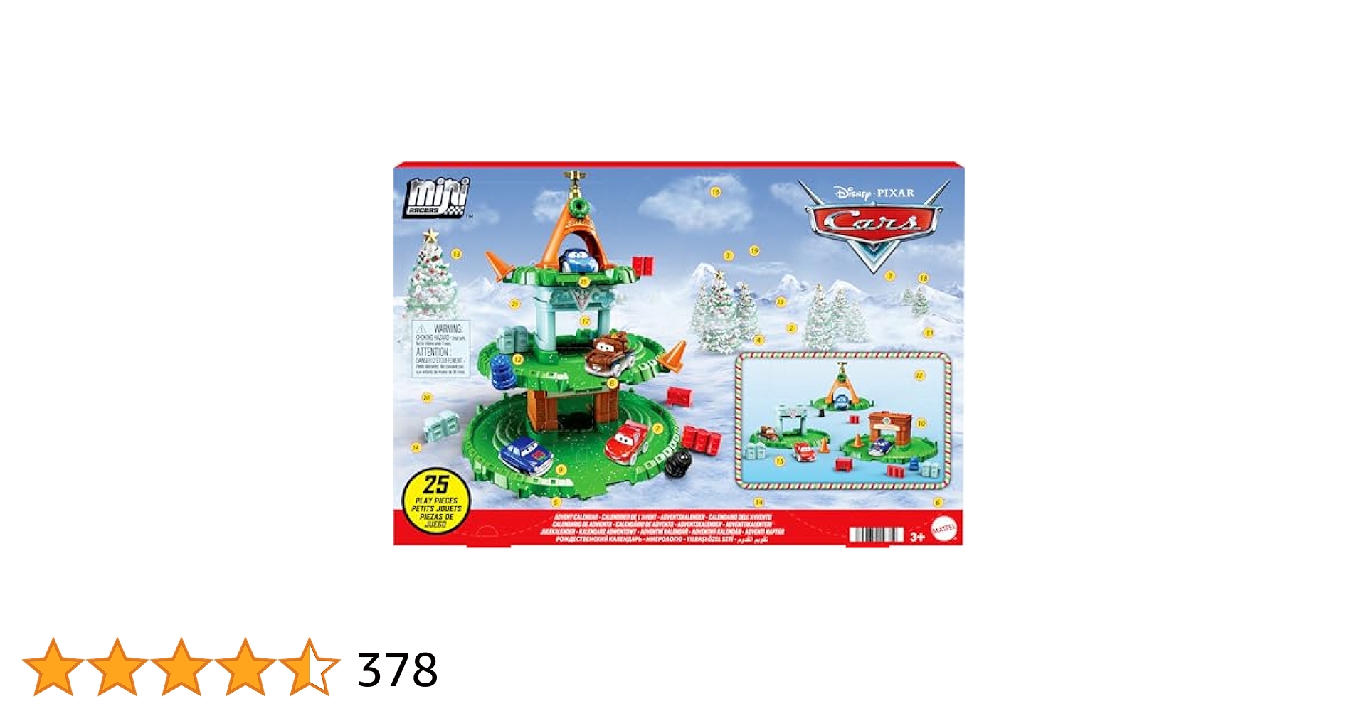 Disney - カーズ マテル アドベントカレンダー ミニミニカーズ ピクサー ミニカー Amazon.com: Mattel Disney Pixar Cars Mini Racers Advent
