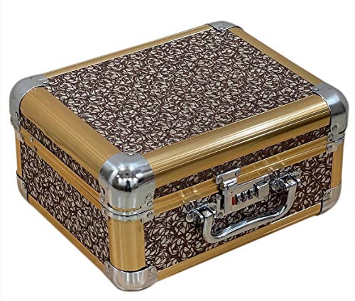 Image of Adson Professional Beauty Makeup Cosmetic Vanity Case /Box (COPPER)