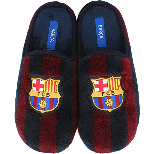 Marpen - Zapatillas de Casa Oficiales Fútbol Club Barcelona - Multicolor, 40