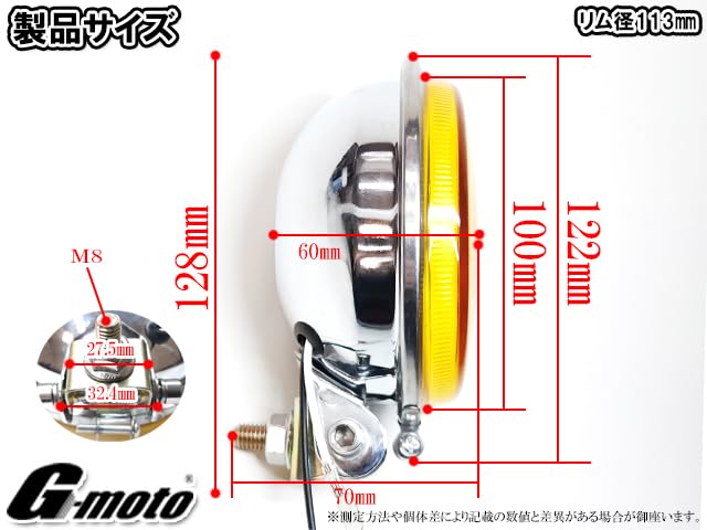 Amazon | Q2-7 G-moto デュアルロケットカウル用 ヘッドライト ガラス