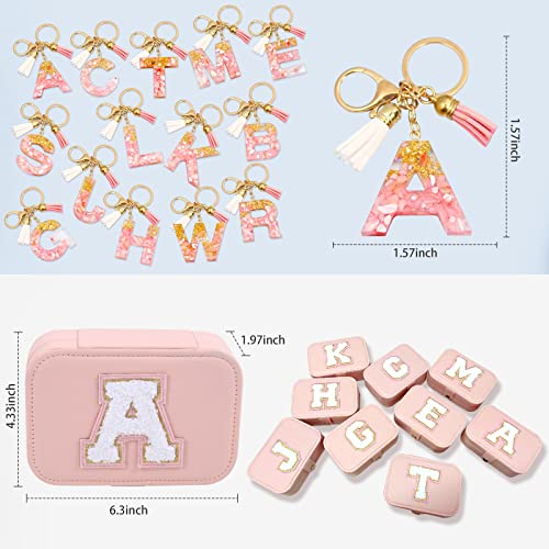 The-Initial-Jewelry-Travel-CaseBirthday-Gifts-For-Wife-Mom-Grandma-BridesmaidsTeen-Girls-GiftsC