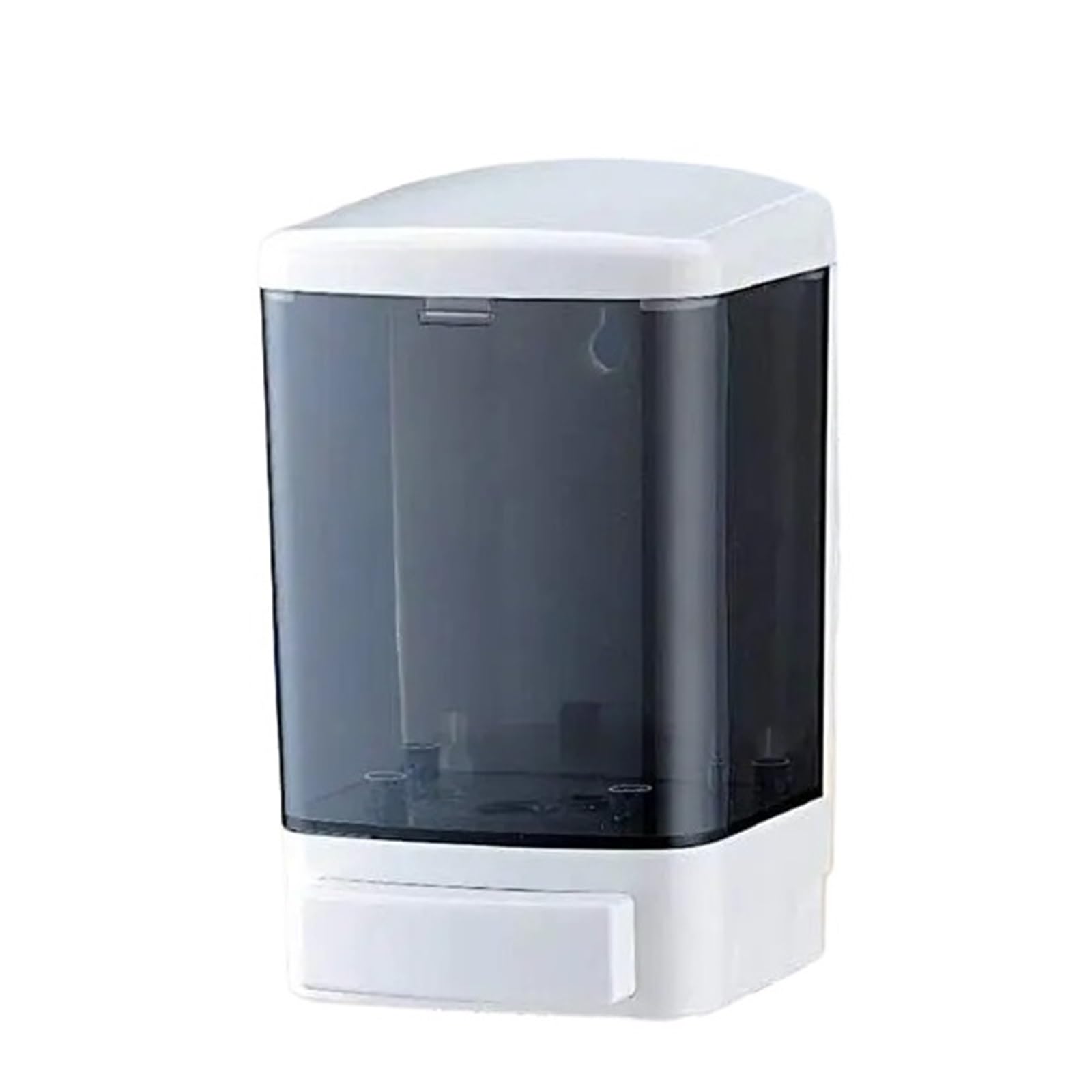 2Pcs Wall Mounted Manual Soap Dispenser For Kitchen And Bathroom, 33.8 Oz (1000ml) Liquid Container for Soap