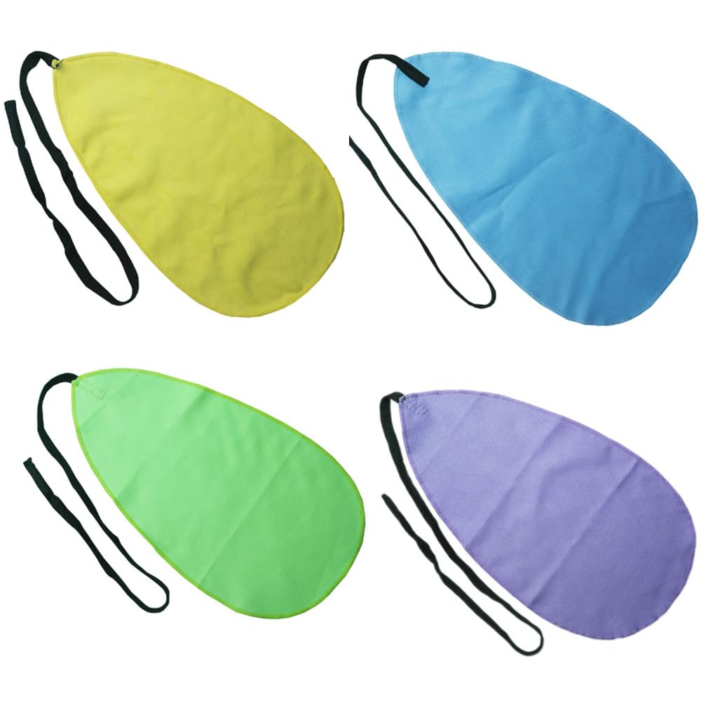 Loopunk 4pcs Oboe,Flute,Saxophone,Woodwind Cleaning Cloth, Artificial Suede Material Saxophone Cleaning Cloth
