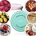 com-four® 12x Tarros de Cristal Abombados para Conservas con Tapa de Rosca"Made...