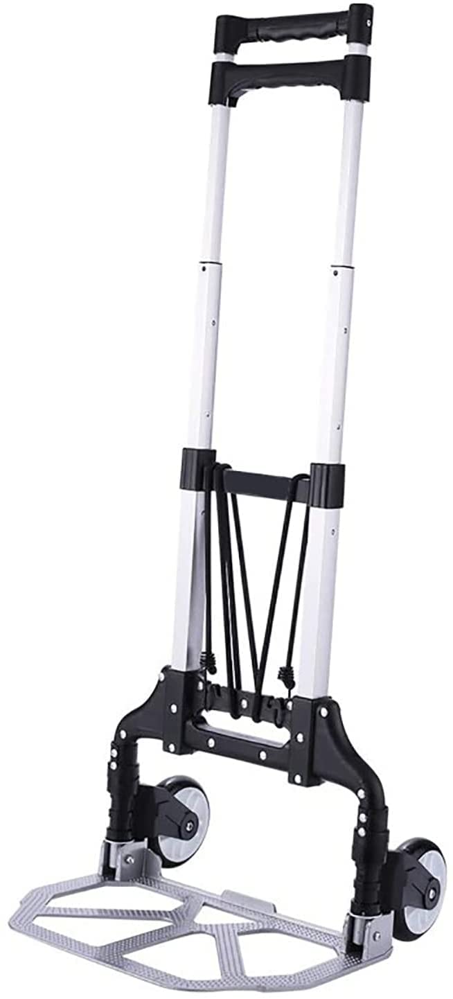 80KG FOLDING HAND TROLLEY HEAVY DUTY SACK TRUCK INDUSTRIAL WAREHOUSE DELIVERY