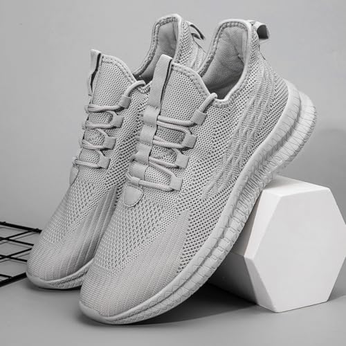 Image of Mens Slip On Walking Shoes Sneakers Running Shoes Trainers Athletic Gym Fitness Sport Shoes Non Slip Breathable Mesh Workout Fashion Breathable Comfortable