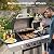 COWSAR 3-Burner Propane Gas Grill with Side Burner, 34,000 BTU Stainless Steel BBQ Grill with Porcelain-Enameled Cast Iron Grates, Outdoor Barbecue Grill for Patio Garden Cooking