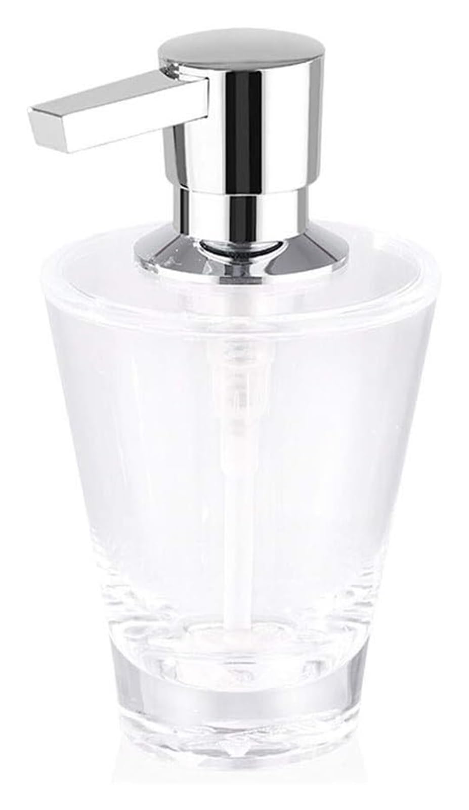WDSOPK Bathroom accessories Modern DesignedRefillable Shampoo and Conditioner Dispenser Liquid Soap Dispenser with Pump for Bathroom Lotion Home & Kitchen (Clear)