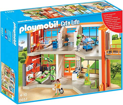 playmobil city life hôpital
