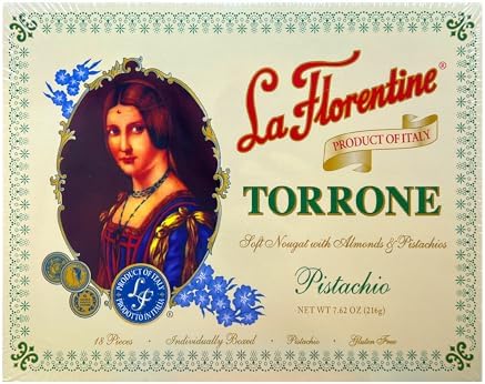 La Florentine Pistachio Torrone, 7.62 Ounce