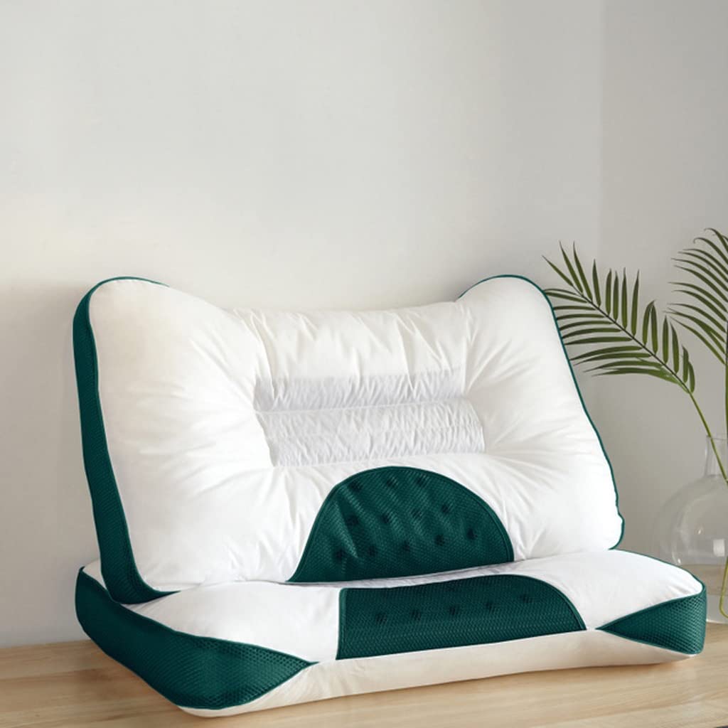 Cotton Cassia Pillow Protecting Cervical Spine Sleeping Cover Bedding(A)