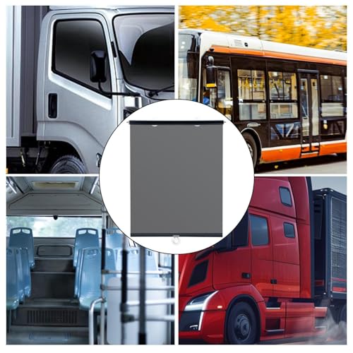 Pare-anti-UV pour camion rétractable et transparent