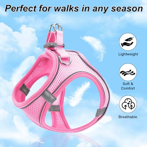 Ledeak No Pull Dog Harness, Highly Reflective Dog Harnesses, Breathable Comfort Anti Pull Dog Harness - Image 4