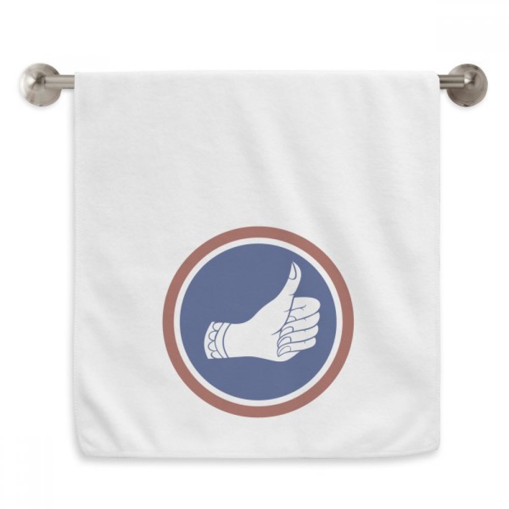 Serviette Thaïlande Bangkok Pouce Bon blanche 13x29 pouces douce en coton léger