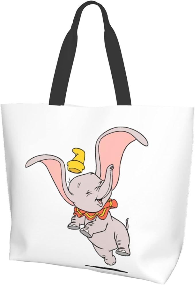 Amazon ディズニー ダンボ ボディーバッグ マザーズバッグショッピングバッグ 大容量 する レディース トートバッグ くまのがっこう 手提げバッグ 化粧袋 エコバッグ コンビニバッグ 買い物袋 軽量 耐久性ワンショルダーコンビニエンスバッグ 幅50 高さ40cm 厚み15cm