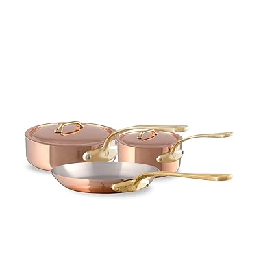 Mauviel M'Heritage 5 piece cookware set