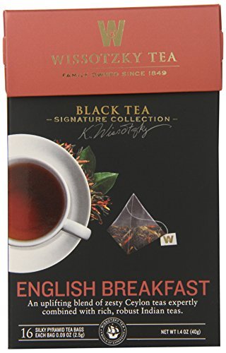 Wissotzky the Signature Collection Tea, English Breakfast, 16 Count (Pack of 6) by Wissotzky Tea