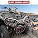 XUTVOTOR Front Bumper for Polaris Sportsman, Heavy-Duty Steel Upper Brush Guard Bumper Protector Trail Brushguard for Polaris Sportsman 570 450 2021-2025 Accessories (Replace #2884844)