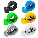GuoHaw Fishing Rod Sleeve - 6 Pack 7ft Rod Socks with Elastic Lanyard - Fishing Pole Protector for Storing Or Hauling - Fishing Pole Sleeves for Fishing Rod,Casting Rod, Ice Rod, Fly Rod