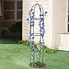 Collections Etc 6ft Garden Plant Trellis, Green - Image 3